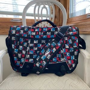 High Sierra Graphic Laptop Case Messenger Crossbody Bag with Strap